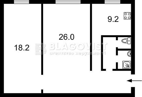Продаж, 77м2 квартира на 1 поверсі, гарний варіант під офіс, Центр Киев