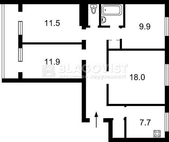4к квартира Ремонт Цегляний будинок вул. Вадима Гетьмана Шулявська Киев