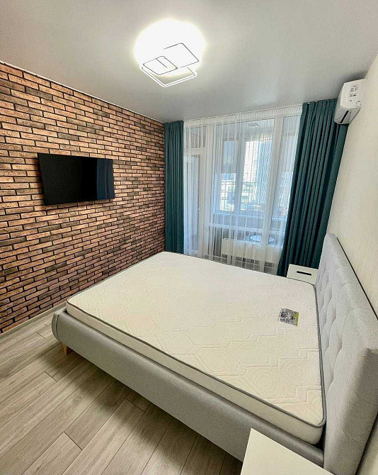 1к квартира з ремонтом 52м2 в ЖК Seven Севен Осокорки Славутич Позняки Киев - изображение 5