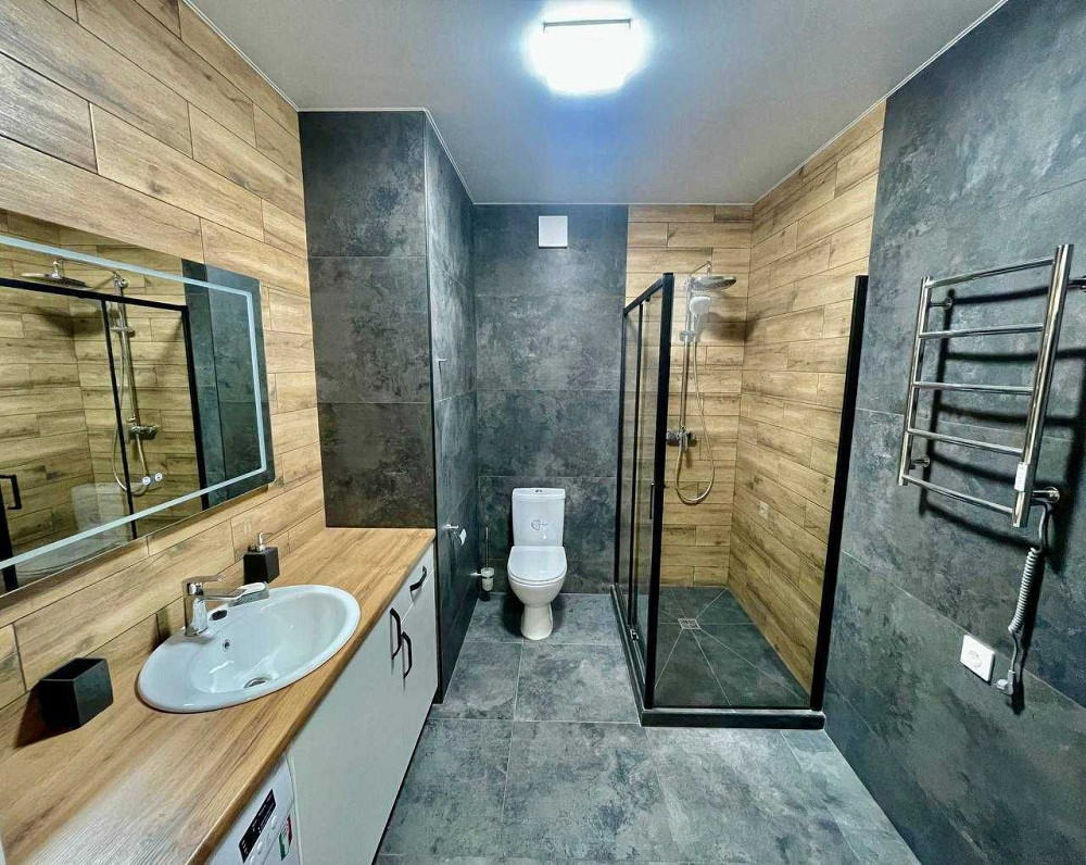 1к квартира з ремонтом 52м2 в ЖК Seven Севен Осокорки Славутич Позняки Киев - изображение 7