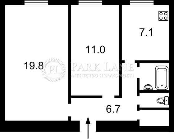 2к Велика Житомирська 55м2 Пейзажна Алея Рейтарська Січових Стрільців Киев