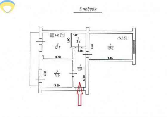 2 комнатная сталинка проспект Шевченко Одесса