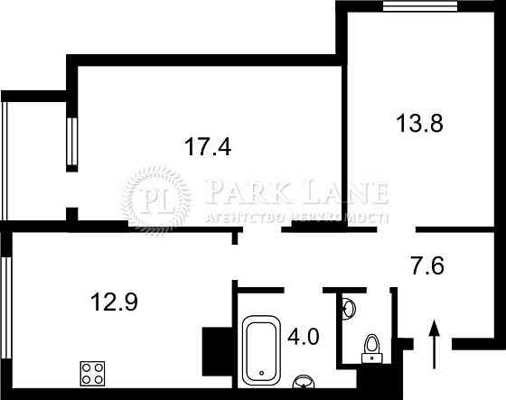 2-кімн., ЖК Teleskop з РЕМОНТОМ Пчілки Драгоманова Ахматова Григоренка Киев