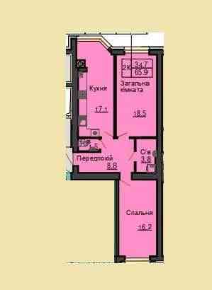 ‼️Двокімнатна квартира від забудовника ЖК  Софія Резиденс‼️ Софиевская Борщаговка