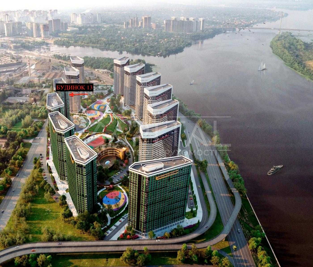 БЕЗ% Квартира ЖК Great Без Ремонта ул Причальная Киев - изображение 4