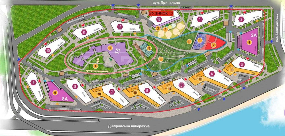 БЕЗ% Квартира ЖК Great Без Ремонта ул Причальная Киев - изображение 3