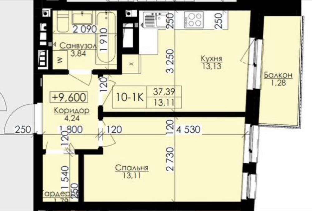 Терміновий продаж 1к. квартири без ремонту ЖК Auroom Solar. Львов - изображение 4