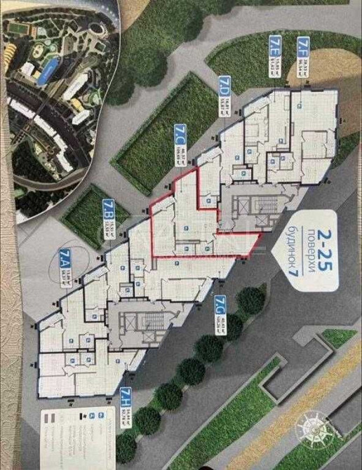 Квартира в ЖК Заречный по НИЗУ РЫНКА / Осокорки - Левый берег Киев - изображение 4