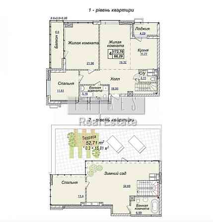 Продаж пентхаус 165м2 Новопечерські Липки Верхогляда Драгомирова 17В Киев