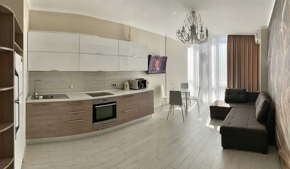 ЖК Гагарин Плаза 1 Ком. с Ремонтом вид на море Аркадия Одесса - изображение 4