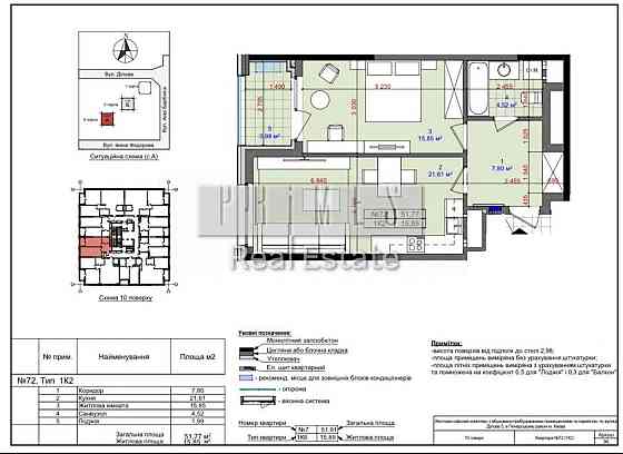 Продаж 1к квартири 52м2 ЖК TETRIS HALL Печерськ Киев