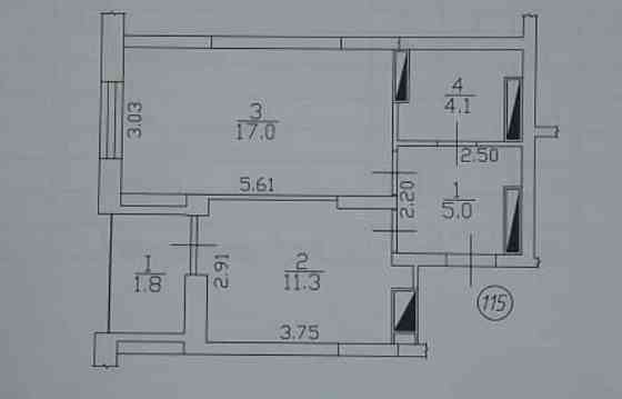 Оренда 1к квартири 40м2 в ЖК Orange City, без %. Киев