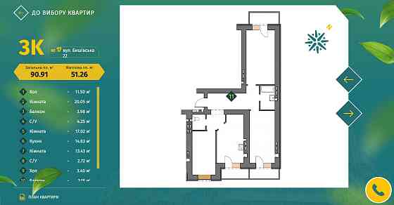 3 кімнатна квартира 90 м2 ЖК Київський маєток. Софіївська Борщагівка Sofiivska Borshchahivka