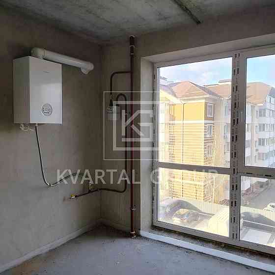 Без комісії! Світла 1-кімнатна 34,2 м² з газовим опаленням. Ирпень