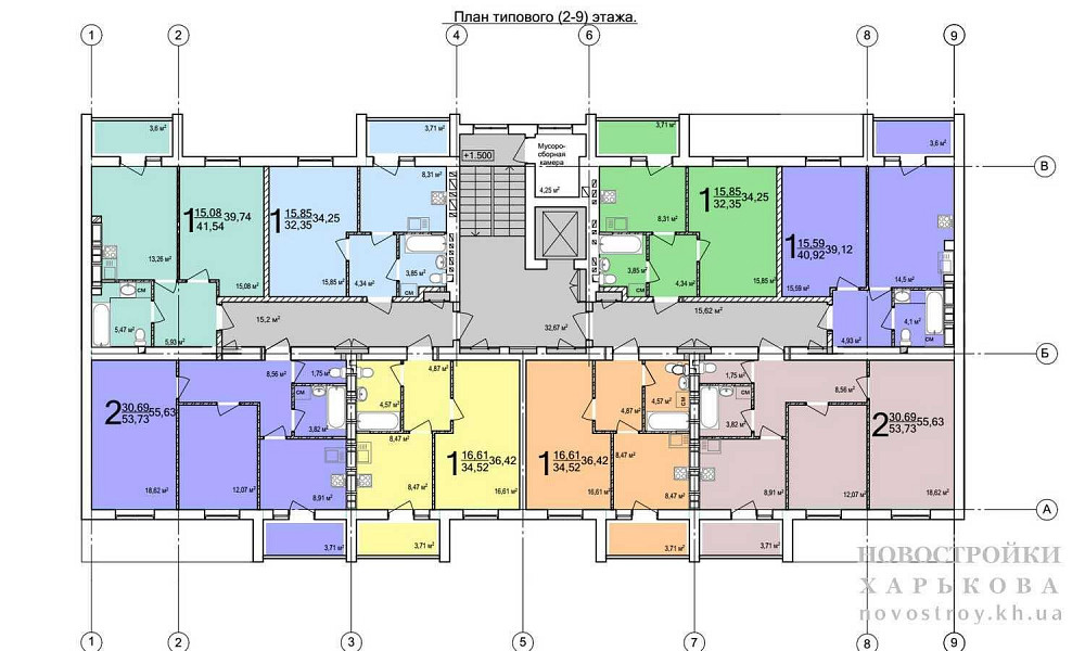 СРОЧНО!  Продам 2-комн квартиру 56м2 в Новострое ЖК ПТИЧКА MV Харків - зображення 3