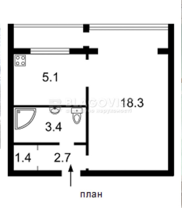 Продаж квартири на Татарській 36/5 метро Лукянівська 15 хв пішки Киев - изображение 6
