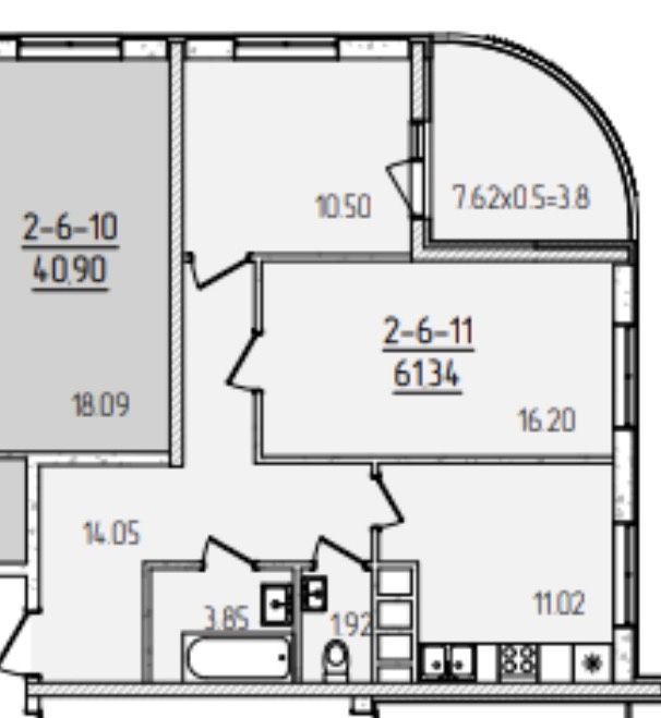 Без комиссии‼️2ком‼️Кадор/Краснова‼️67 Жемчужина‼️Терраса/Ипподром‼️ Одесса - изображение 2