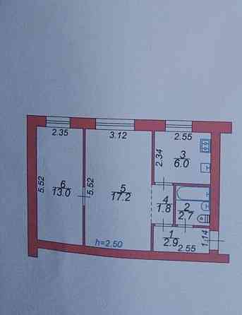 Продаж двушка в центрі міста Луцьк