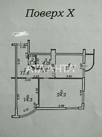 2к квартира вид на море Аркадия море Одесса