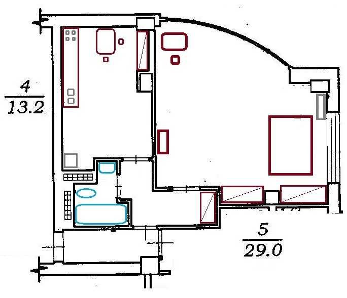 Базарная, Эль Капитан, центр, вид на море, парк Шевченко, евроремонт Одеса - зображення 5