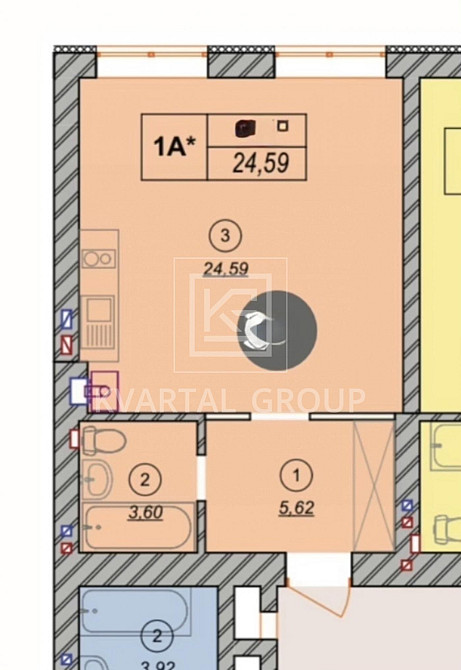 Студія 33 м² з ГАЗОМ готова до ремонту | ЖК «Молодість», Ірпінь Ірпінь - зображення 4