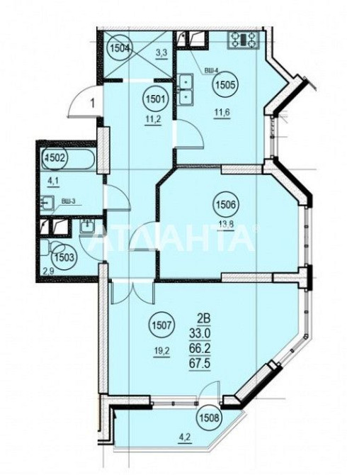 2 комнатная квартира ЖК Французский  Шампанский пер Одеса - зображення 3