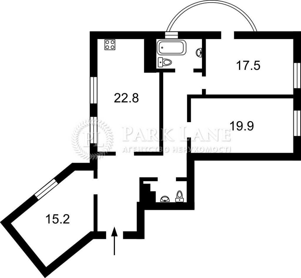 Продаж 3 кімн 108кв.м AlterEgo Альтер Его Костел св. Миколая Видова Киев - изображение 7