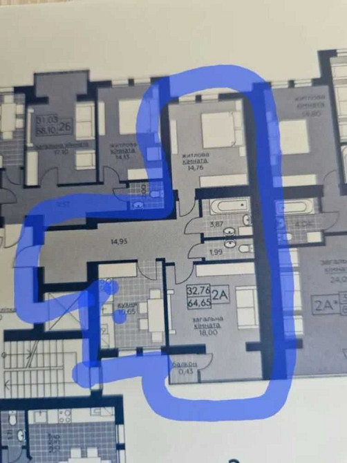 Продам 2-кімнатну квартиру в центрі Бучі, без комісії! Буча - изображение 8