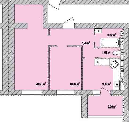 Продаж 2-х кімн. квартири Вишневе ЖК Сади Вишневі. Вікна на парк. Vyshneve