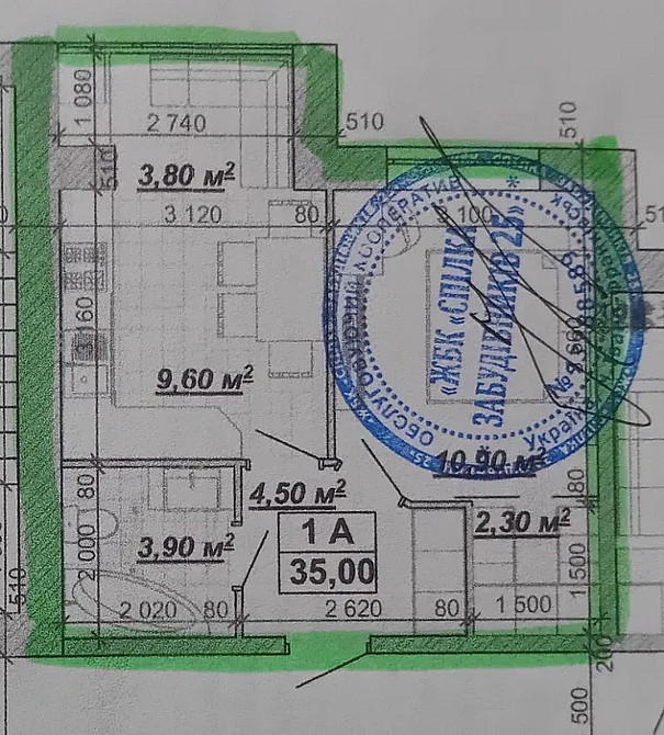 1 кімнатна жк Княгинин Іvano-Frankivsk - photo 1