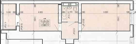 Продам двухсторонню квартиру 48м2 в новострое ЖК Птичка КОММУНИКАЦИИ.L Харьков