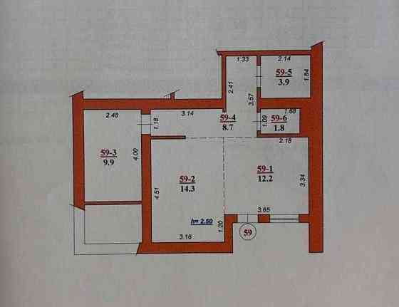 Продаж 1 кім квартири в Пустомитах Пустомити