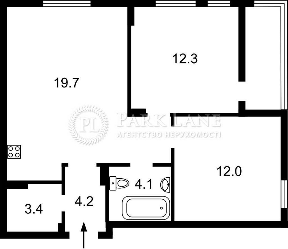 Продаж 2-х кімнатної квартири ЖК Файна Таун вул.Салютна 2/8 Нивки Киев - изображение 6