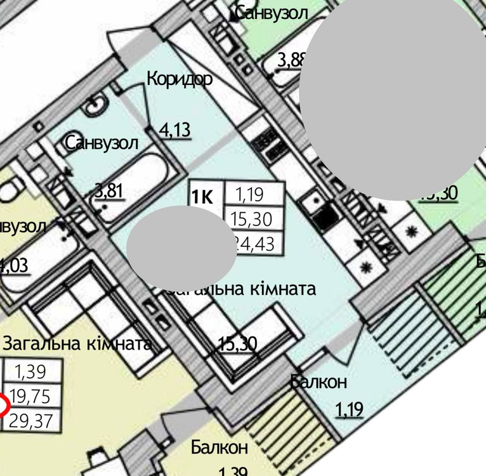 1-кімнатна | ЖК «Бургундія» | Ірпінь Ирпень - изображение 2