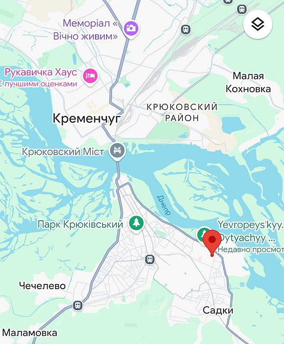 2к квартира ул. наб. Л-та Днепрова, 80 Кременчуг Кременчук - зображення 1