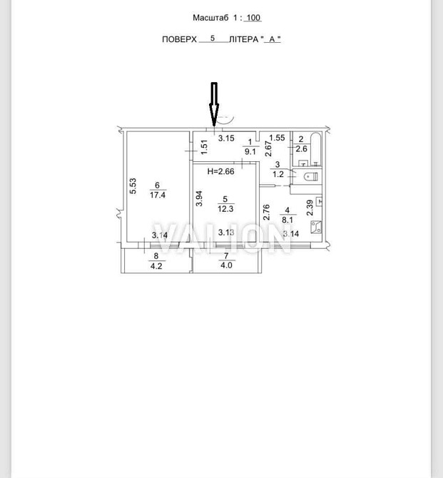 Без % Продаж 2х квартири 58.9 м2 вул. Рональда Рейгана ( Драйзера) 9 Київ - зображення 3
