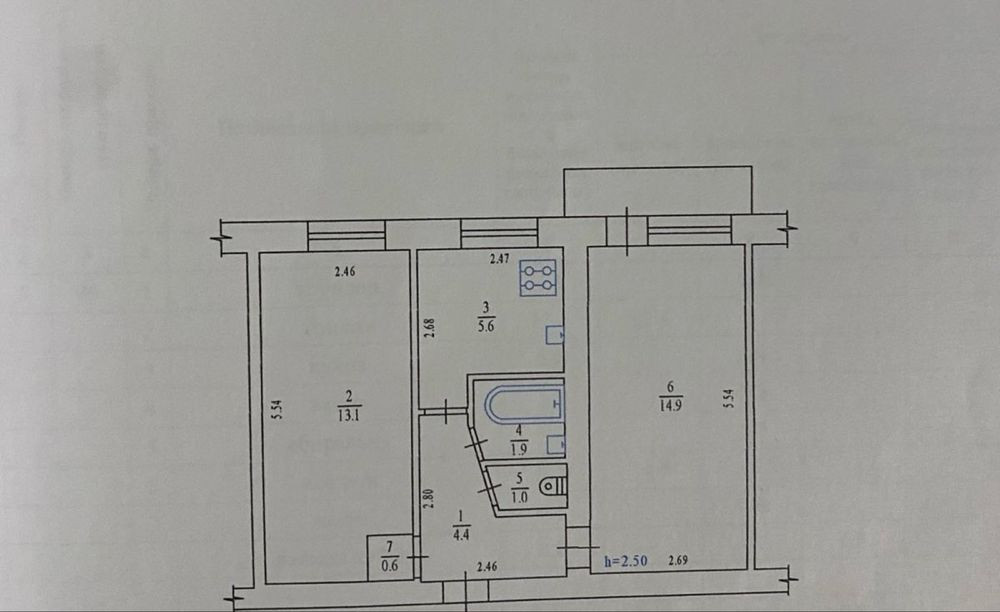 Продаж двокімнатної квартири, 23 Вересня, Алмазний Полтава - зображення 7