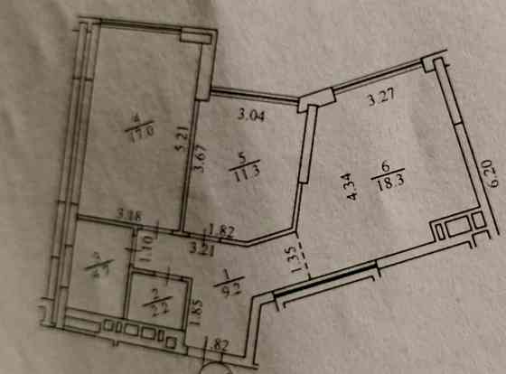 2к.(70кв.м)Вул.Некрасова,8.ЖК Діброва парк Київ