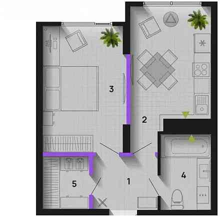 1 кім. квартира в зданому ЖК поруч ТЦ Велес Івано-Франківськ