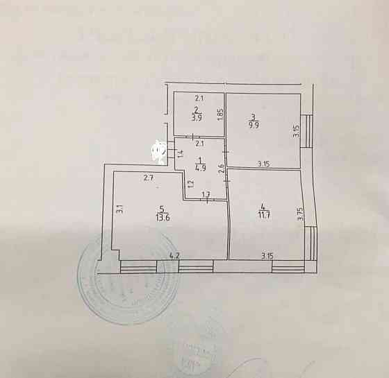 Простора 2-кімнатна з панорамними вікнами за 39000$ Ірпінь