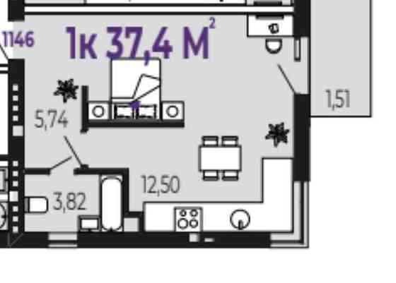 Продам здану 1 кімнатну з Чорновим ремонтом є котел Долішній Вамбуд Krykhivtsi