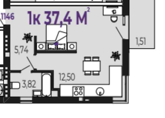 Продам здану 1 кімнатну з Чорновим ремонтом є котел Долішній Вамбуд Krykhivtsi - photo 5