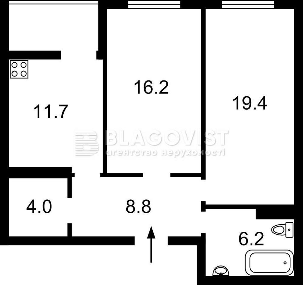 Найкраща пропозиція!2- квартира з ремонтом.В.Гавела. Вітрадний Київ - зображення 3