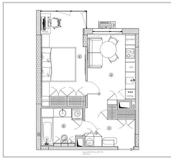 Топова пропозиція 1-к квартири з дизайнерським ремонтом ЖК "U One" Ивано-Франковск