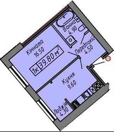 Центр однокімнатна квартира з розтермінуванням Ивано-Франковск
