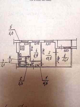 Продаж 3к. квартири початок Слобожанського пр. Дніпро