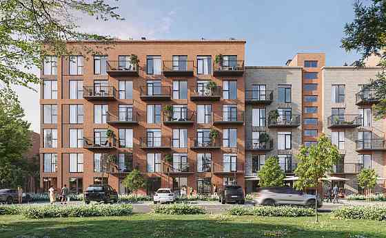 1к квартира 39 м.кв. з просторим патіо в малоповерховому ЖК Івано-Франківськ