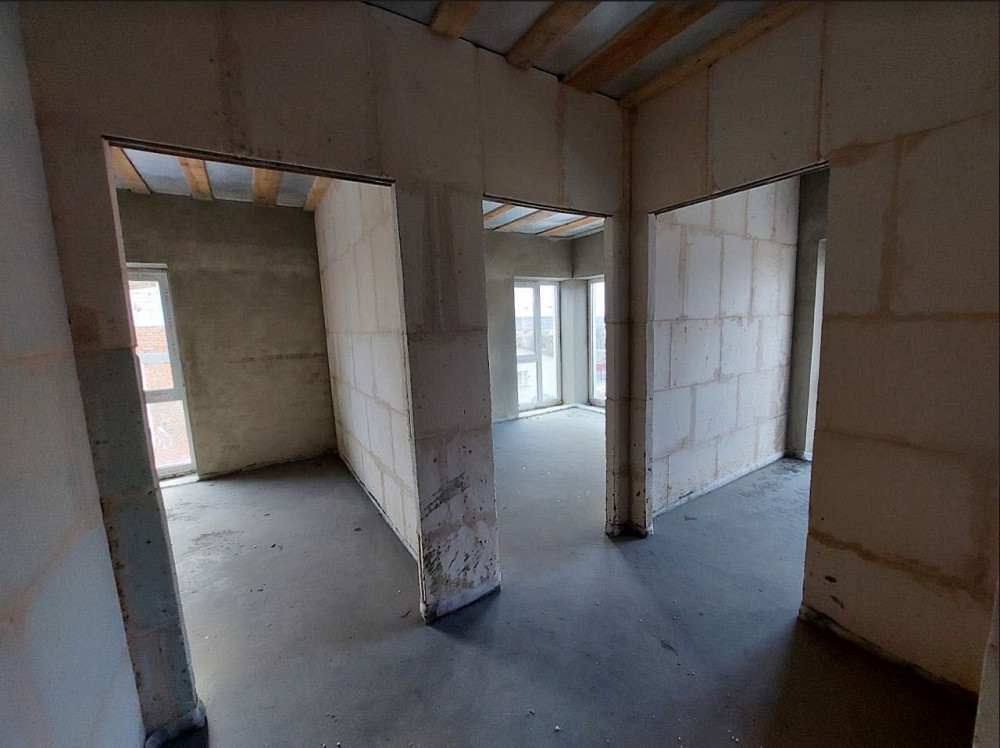 Без комісії. 2 кімнатна квартира стяжка, штукатурка, ГАЗ. Податки 2% Гостомель - изображение 2