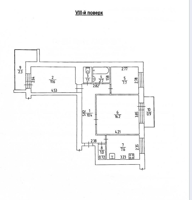3 Кімнатна Квартира Напроти Ринку  Сільпо Трускавець - зображення 2