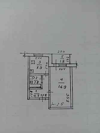 Продам 1-комн квартиру Калиновая Правда Слобожанский NK Днепр